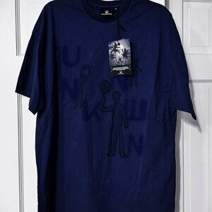 UNKNWN Blue Tee Shirt (Lebron James Brand) Size Men's Medium    NWT
